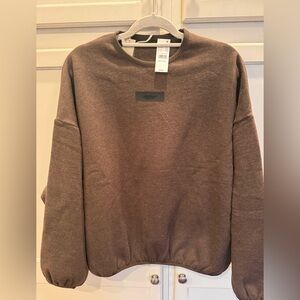 Essentials Brown Sweatshirt